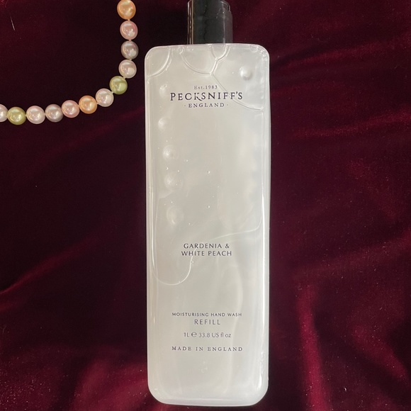Pecksniff's Gardenia & White Peach Moisturizing Hand Wash 1 l. refill. - Picture 2 of 6